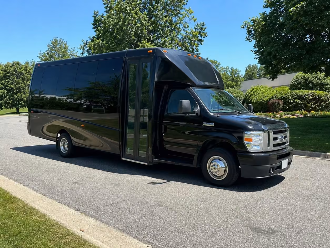 15 passenger party bus