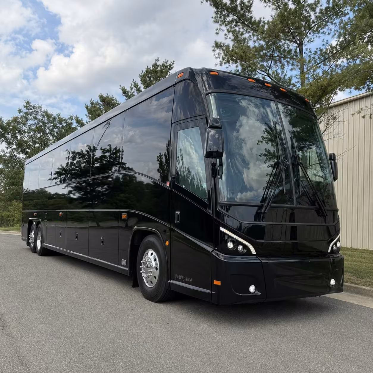 40 56 passenger charter bus