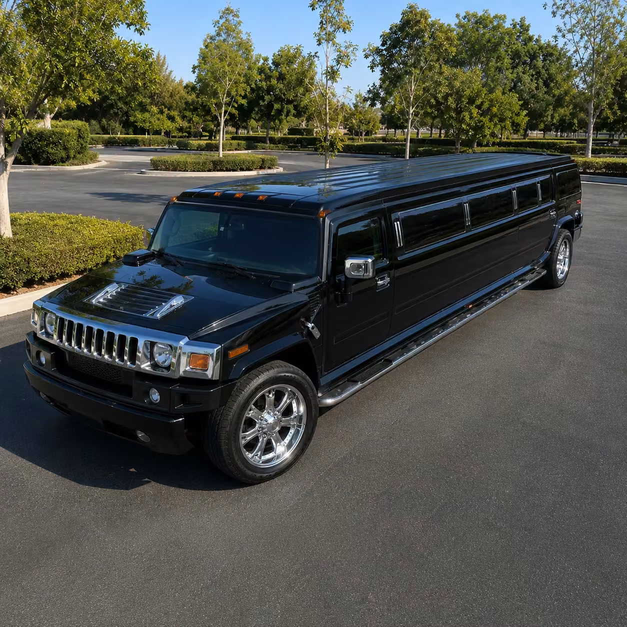 hummer limo exterior