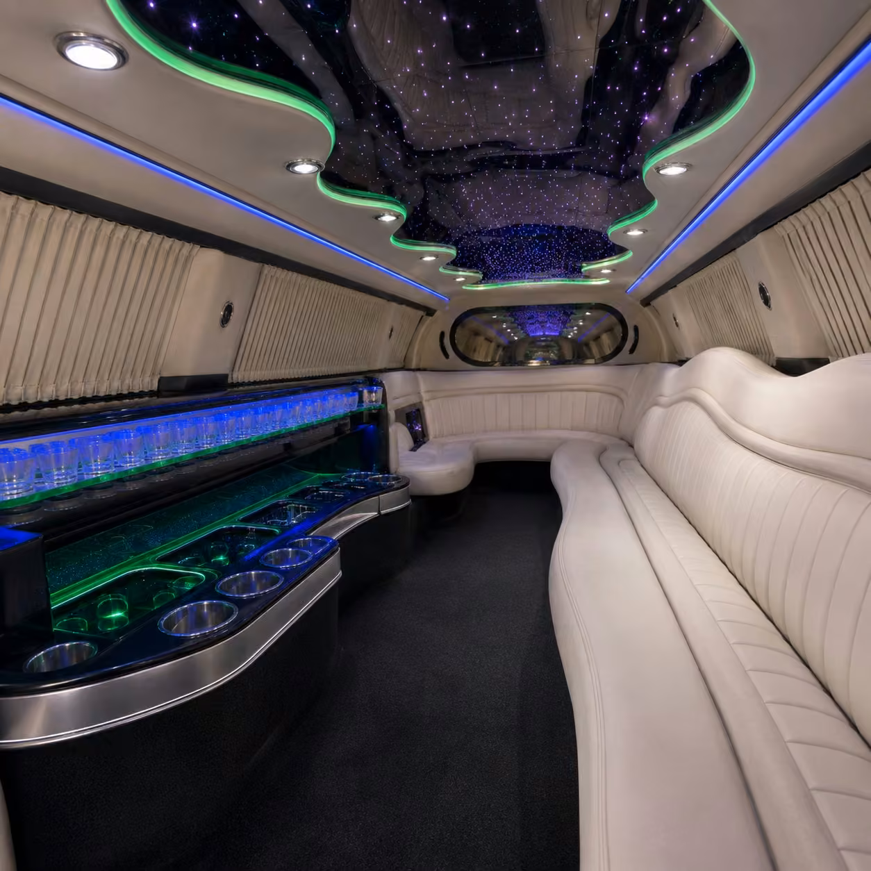 indianapolis limo interior