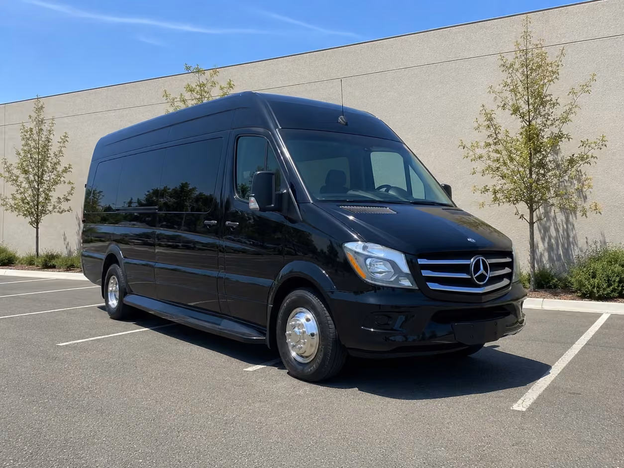 sprinter van rental with driver